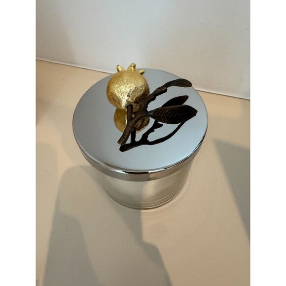 NIB Michael Aram Pomegranate Scented Candle With Decorative Lid - Picture 9 of 11